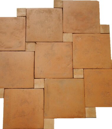 Square Clay Floor Tile 12x12x1"